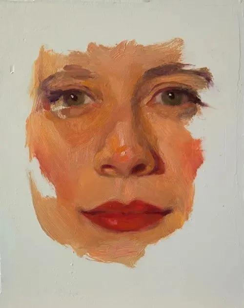 半成品看上去也如此精彩：美国画家路易斯的肖像作品