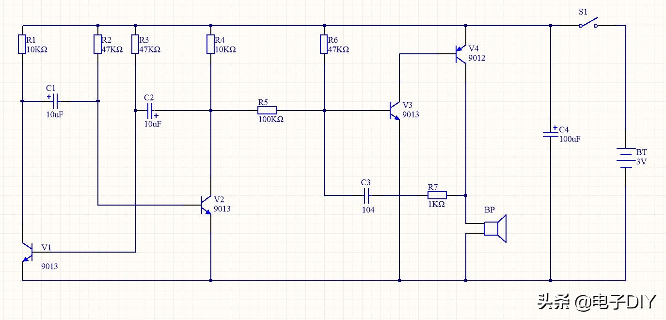 电子门铃电路大全,家用简易门铃电路维修
