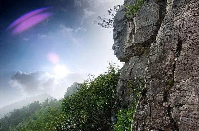 山东沂蒙山峡谷,沂蒙山区深山处