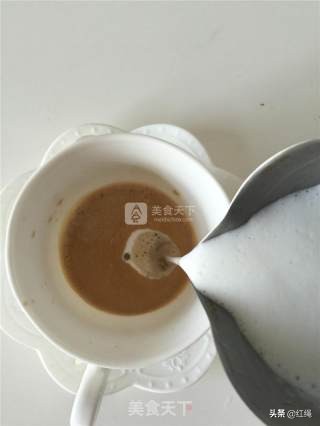 卡布奇诺爱心拉花视频教程,卡布奇诺拉花制作方法