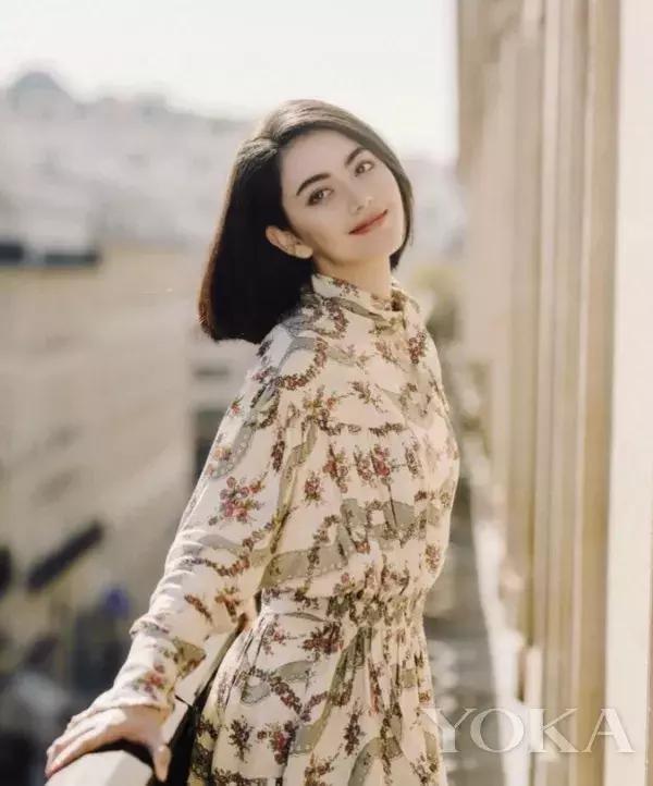 泰国第一美人热巴,泰国比利时混血神颜