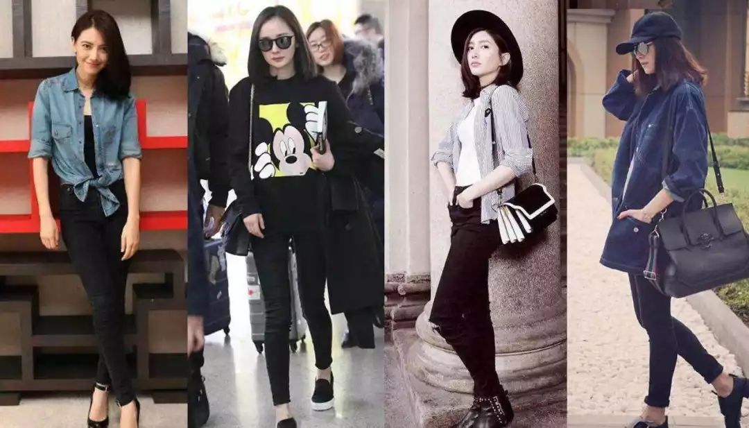 百搭显瘦塑身小黑裤,显瘦显高小黑裤