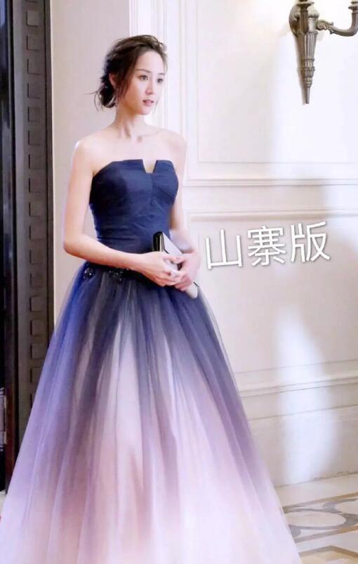 何洁精修图身着山寨裙,修图师救得了何洁