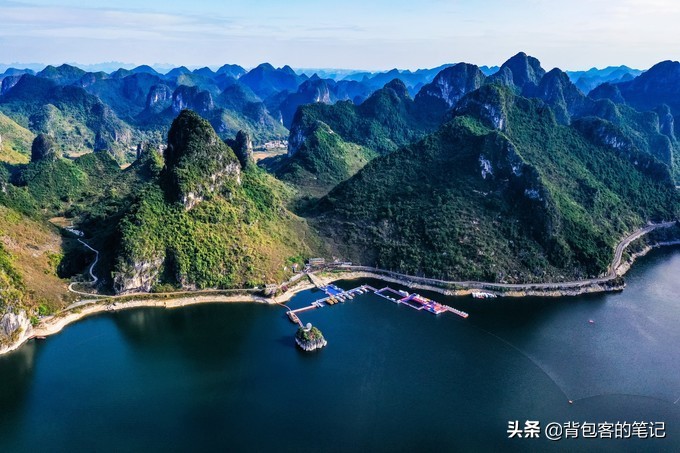 广西附近水库景区推荐地方,广西有最美拱形水库