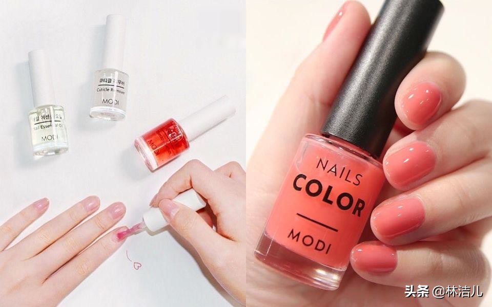 林允美甲教程完整版,林允弄美甲