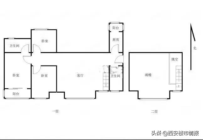 曲江总价130万三室,曲江单价16500的房子