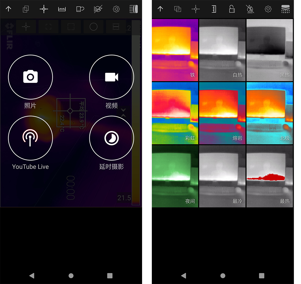 军用迷彩热成像,军工三防热成像手机