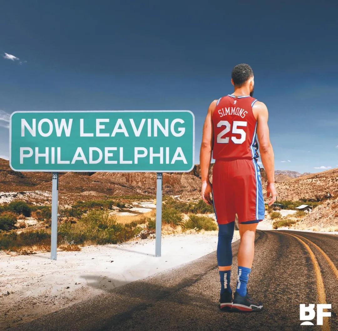 76人不急于交易西蒙斯,西蒙斯拒绝再为76人出战