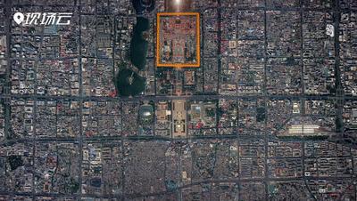 万米高空看北京全景,60万高空看北京