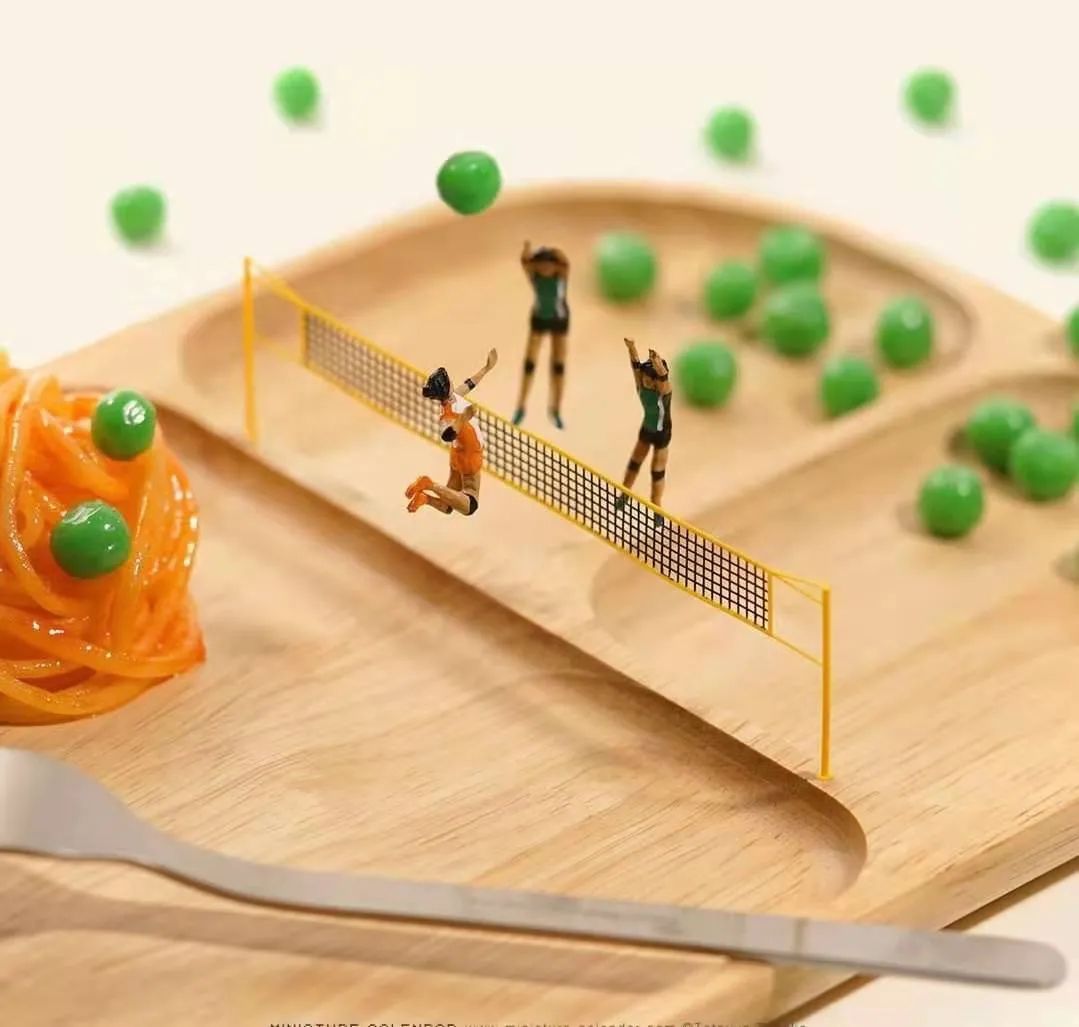 这个日本人，把奥运场地做成一个口罩那么大......