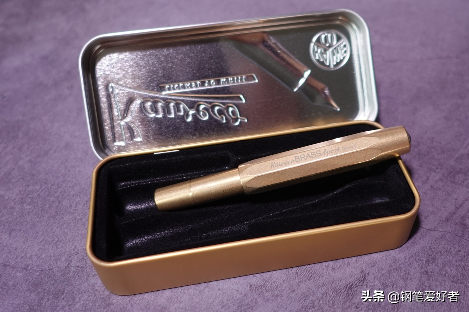 黄铜钢笔!Kaweco黄铜brass运动系列钢笔评测