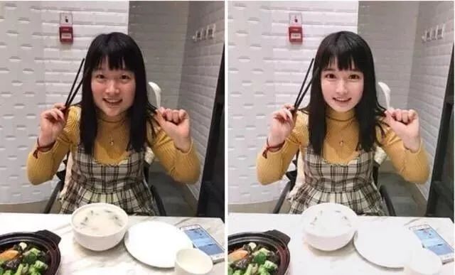 大学生美图照片,大学生晒大一vs大四对比照