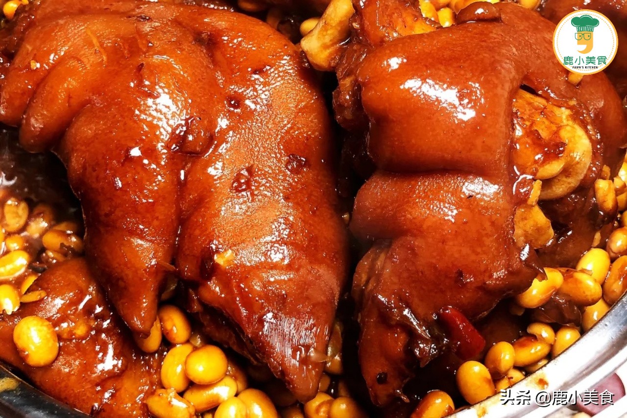 做酱猪蹄,酱猪蹄不放糖做法