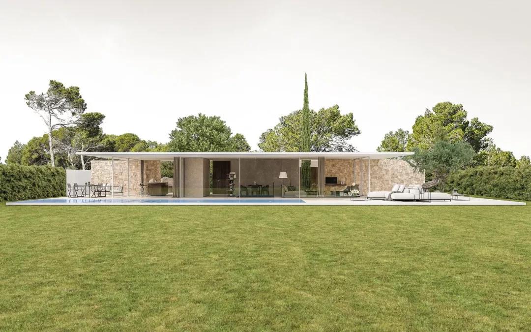 瑞博全屋智能家居,瑞博极简主义豪宅