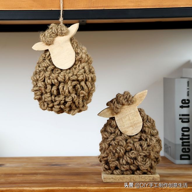 麻绳用于手工制作也是很嗨的，附手工制作教程