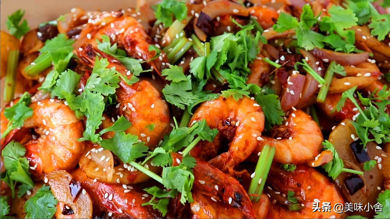 用麻辣小龙虾调料怎么做干锅虾,麻辣干锅虾和土豆的做法大全