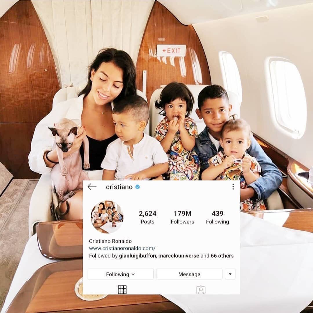 c罗一家三口的打扮,c罗一家人出去旅游