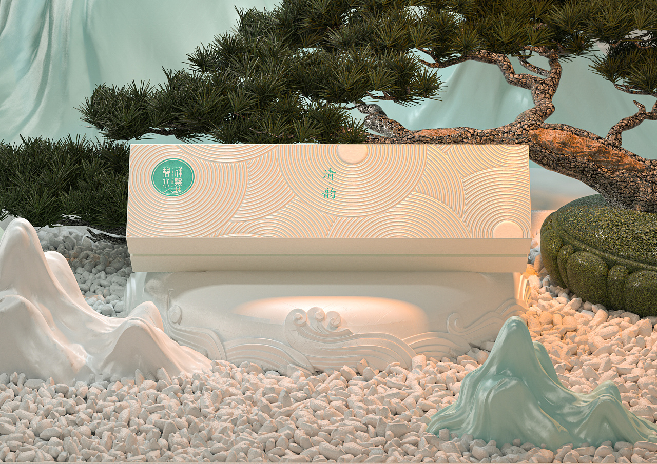 国潮中国风茶叶包装设计,茶叶包装国潮风