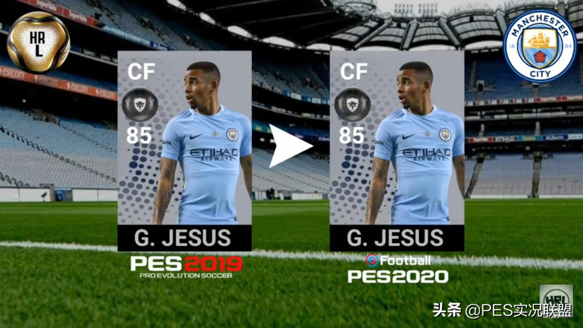 「实况联盟」2人升黑！曼城球员下赛季能力值权威预测