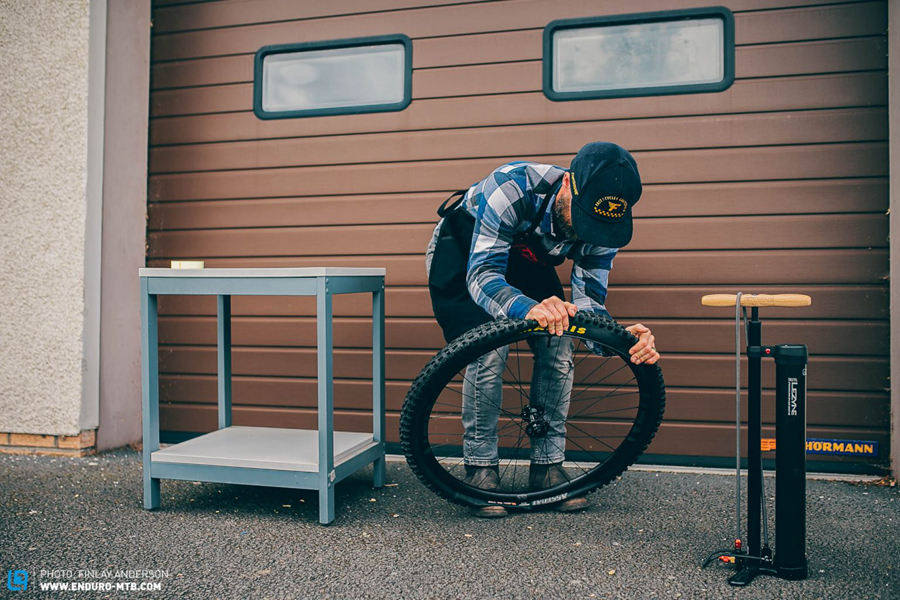 山地车真空胎安装教程,捷安特山地车真空胎补胎液