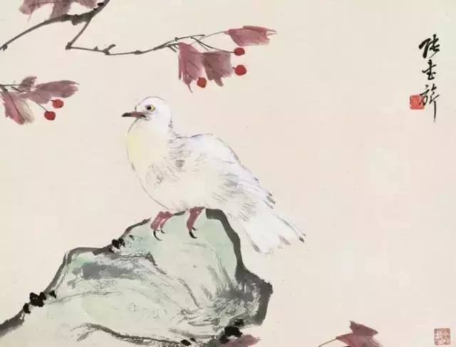 分享几组简单实用的写意花鸟画法,国画教程花鸟基本画法值得珍藏