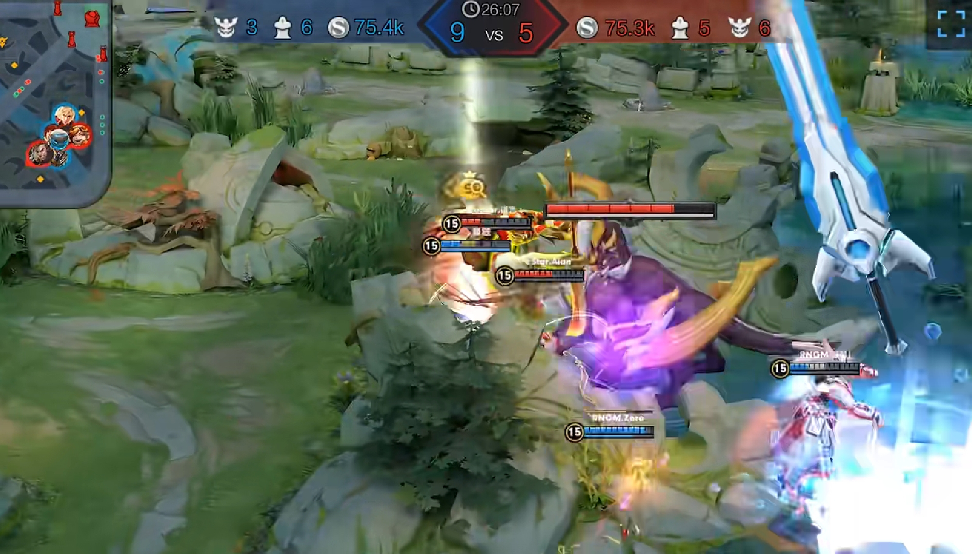 顶级边路kpl诺言,estarpro诺言惊现kpl