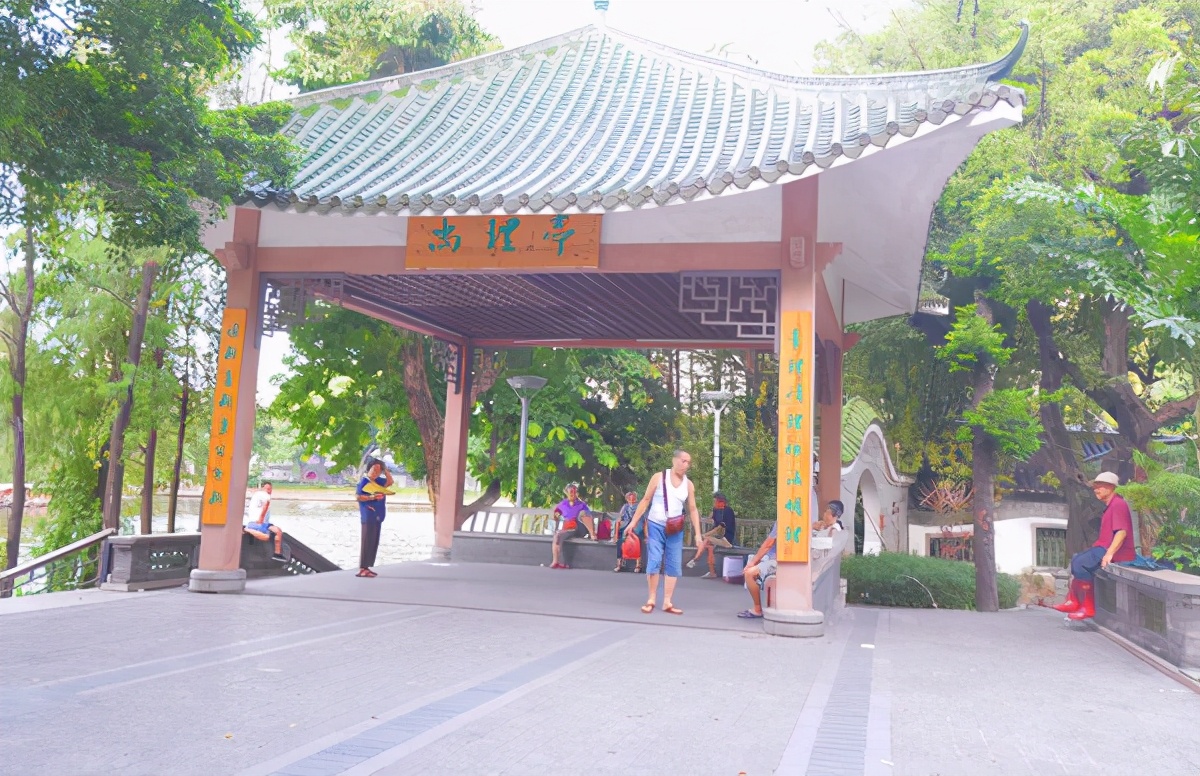广州荔湾湖公园风景,广州荔湾湖公园有什么好玩的