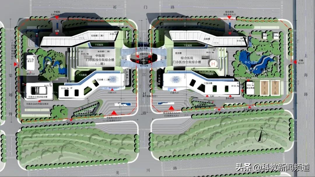 合肥北城中医院规划,合肥市即将新建的医院