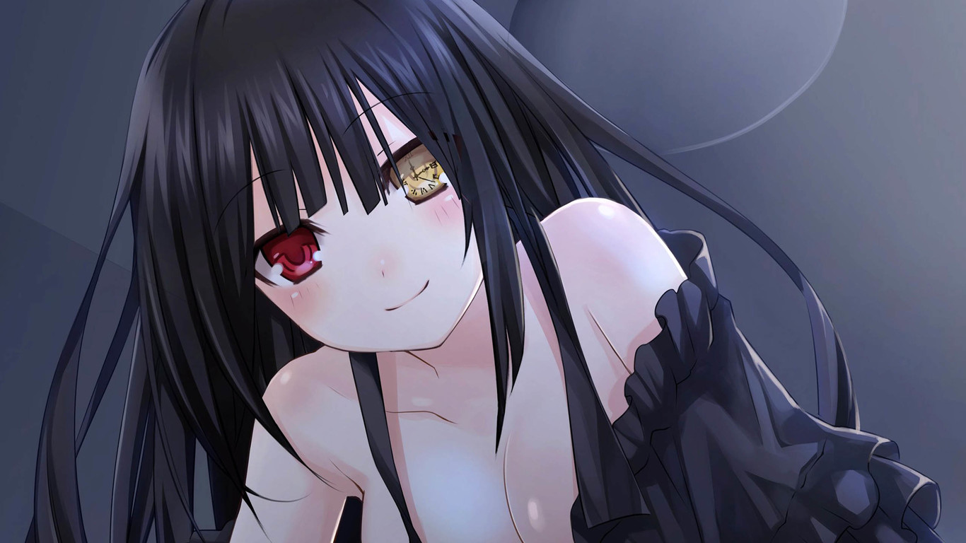 时崎狂三壁纸蓝光竖屏1920,时崎狂三动漫美图壁纸