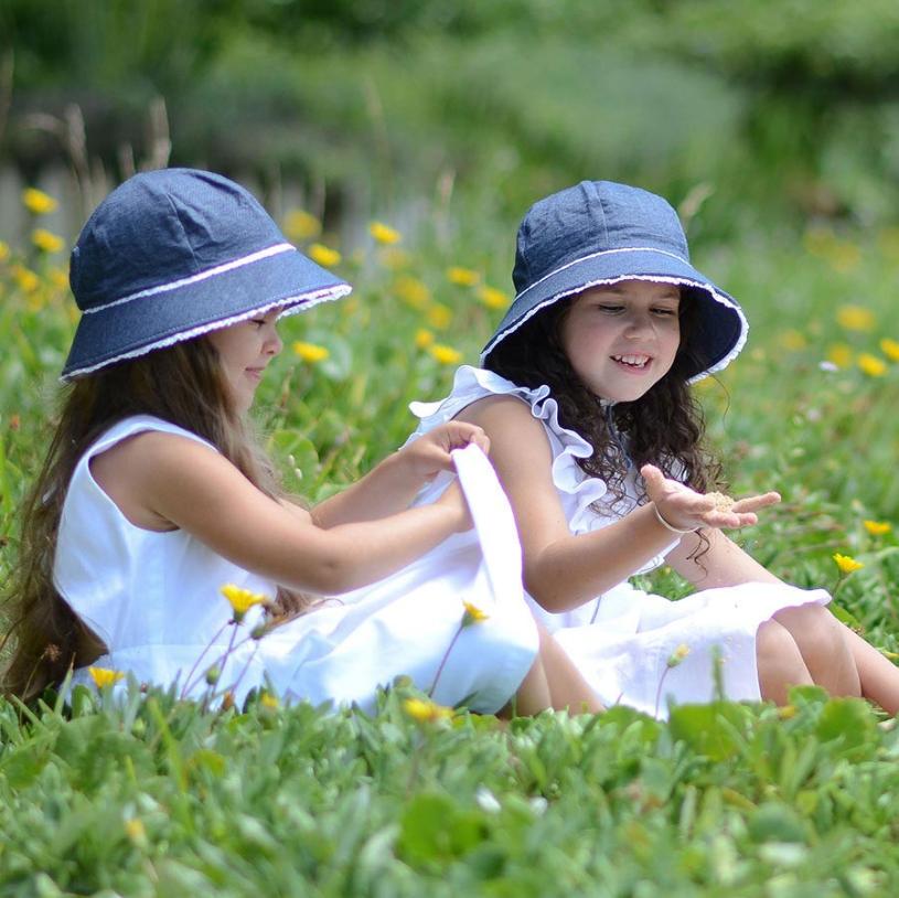 宝宝流行的防晒帽,一招教你给宝宝选防晒帽