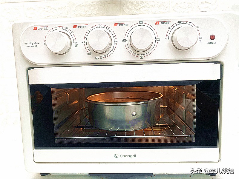 戚风蛋糕的家常做法自己制作,黑麦戚风蛋糕做法