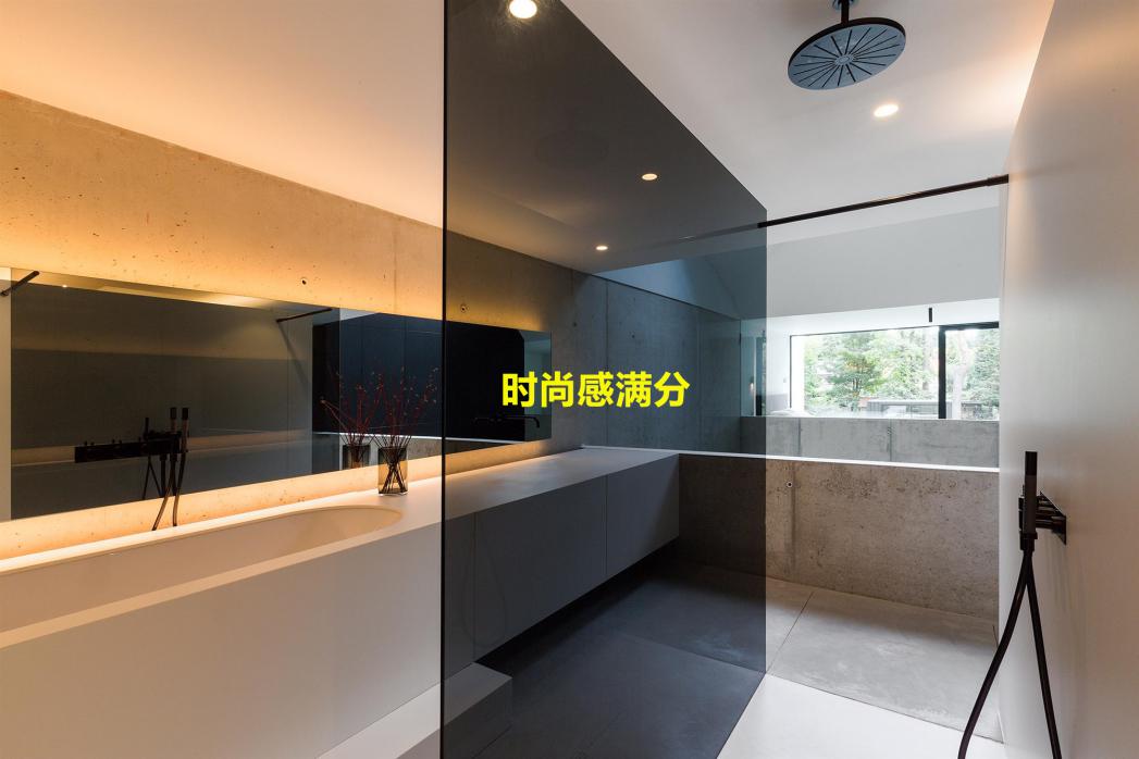 卫生间隔断玻璃装修效果,卧室卫生间用墙和玻璃隔断哪个好