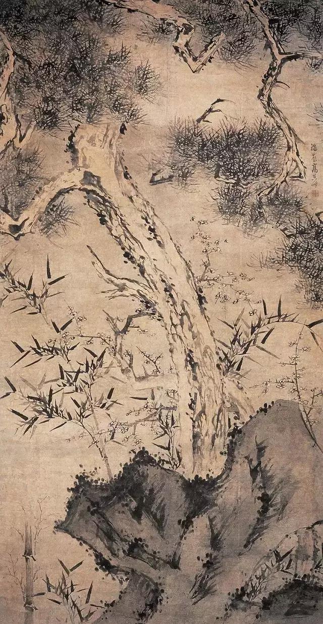 这组花鸟画作品着实让人眼前一亮,这水墨花鸟画太养眼了