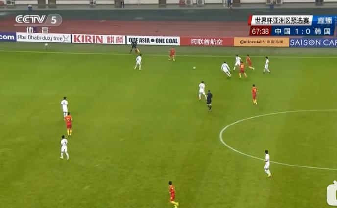 世预赛中国国足主场1-0战胜韩国,2017年世预赛中国1比0韩国队