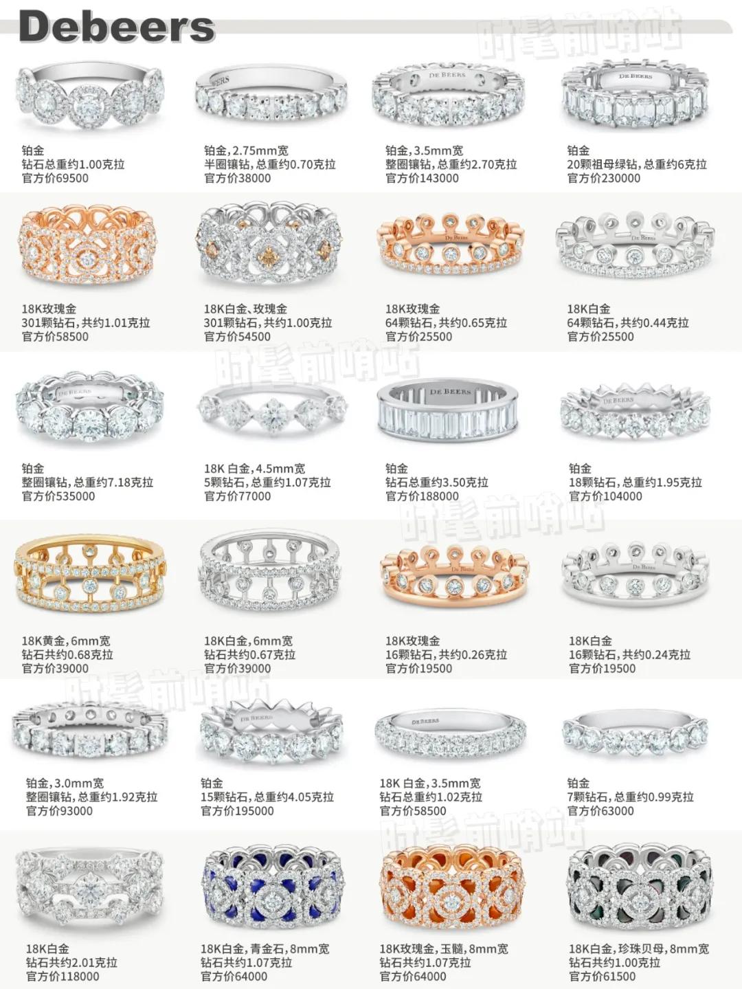 大牌简约婚戒推荐,大牌婚戒推荐平价品牌