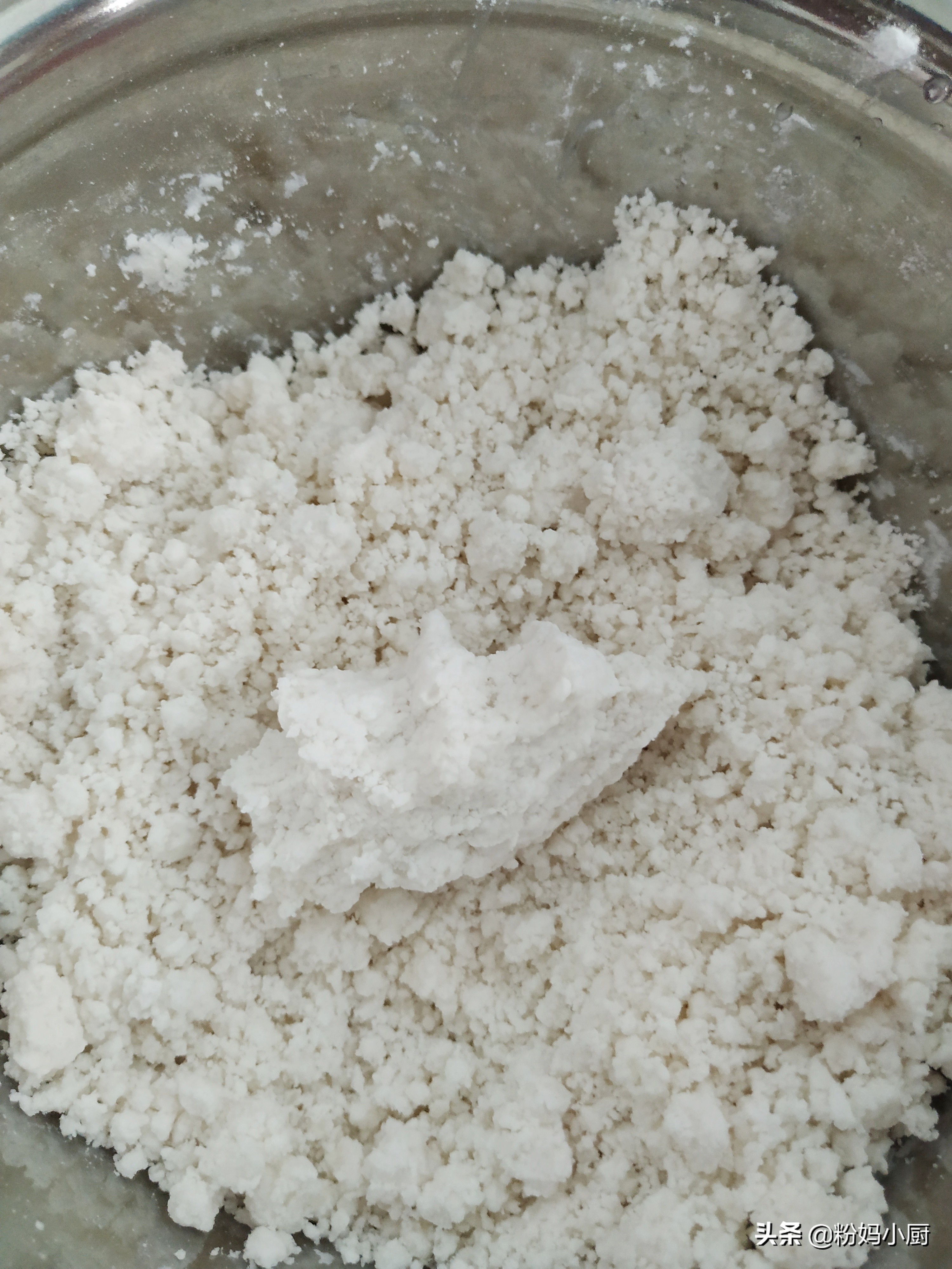 糯米粉和粘米粉蒸米糕,粘米粉和水磨糯米粉蒸红豆