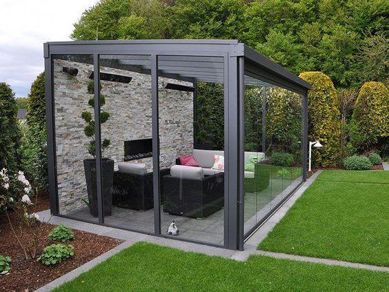 庭院遮风挡雨阳光房,100款阳光房庭院设计