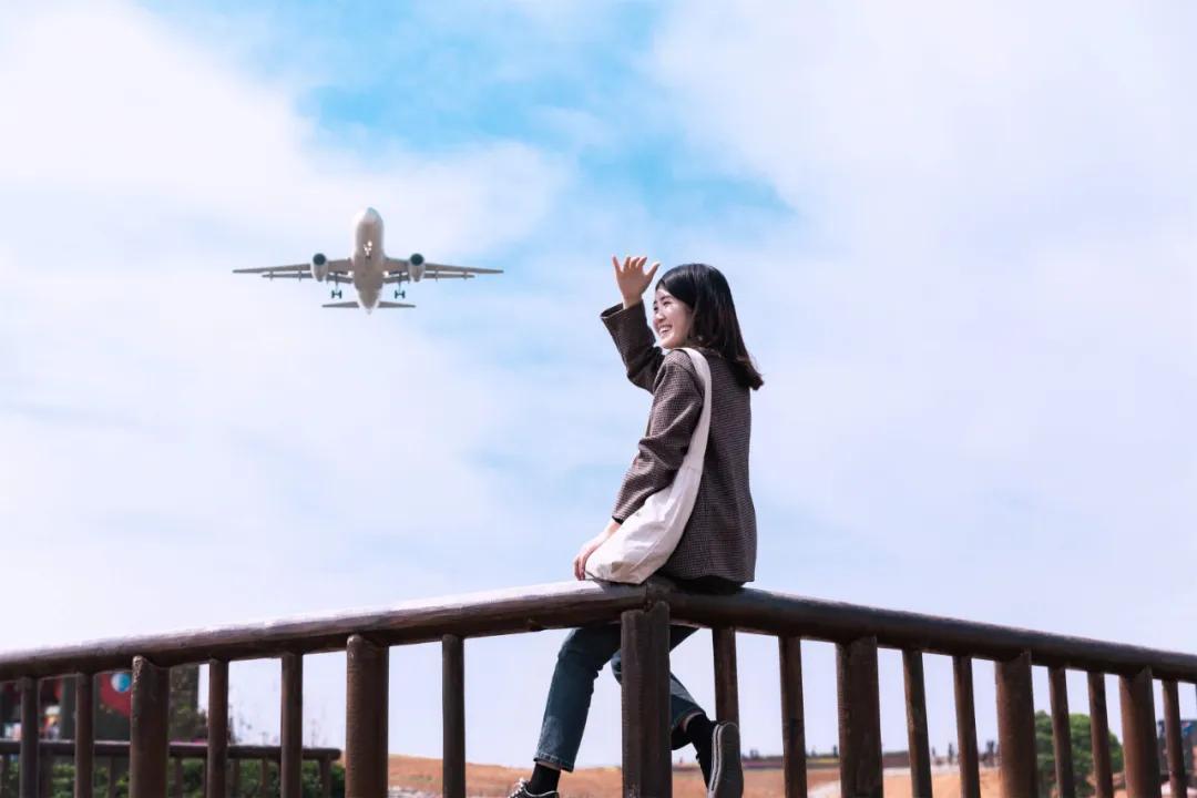 在空港花田里怎么拍照好看,每张都是屏保