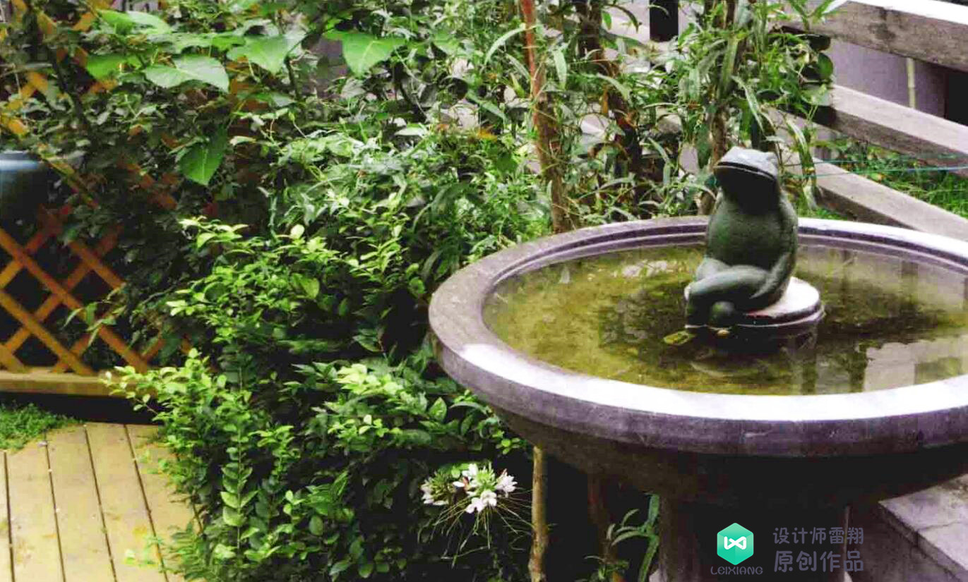 野趣庭院设计,120田园小清新装修风格