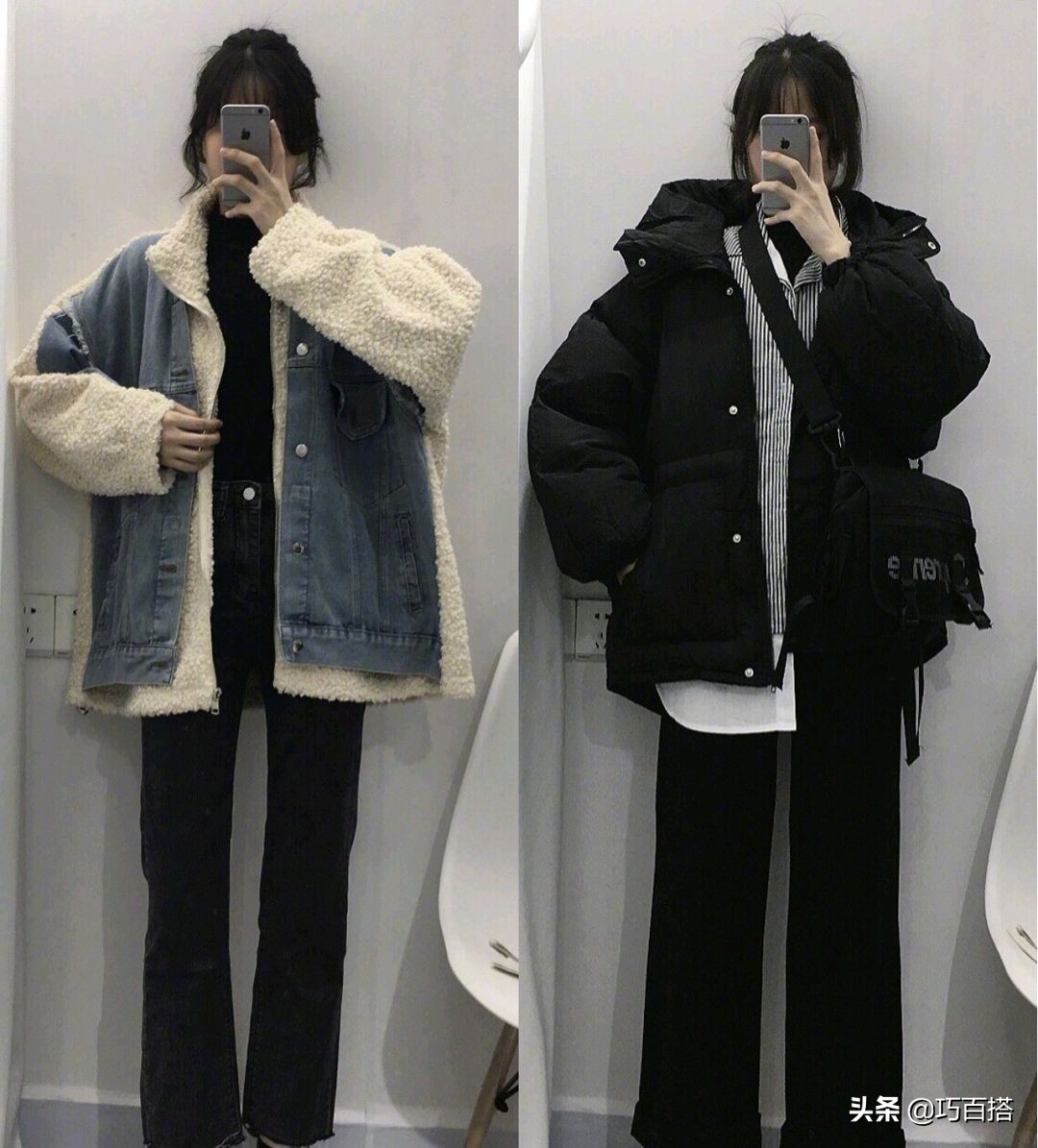 学生党校园穿搭图片,适合学生的穿搭简单秋冬季