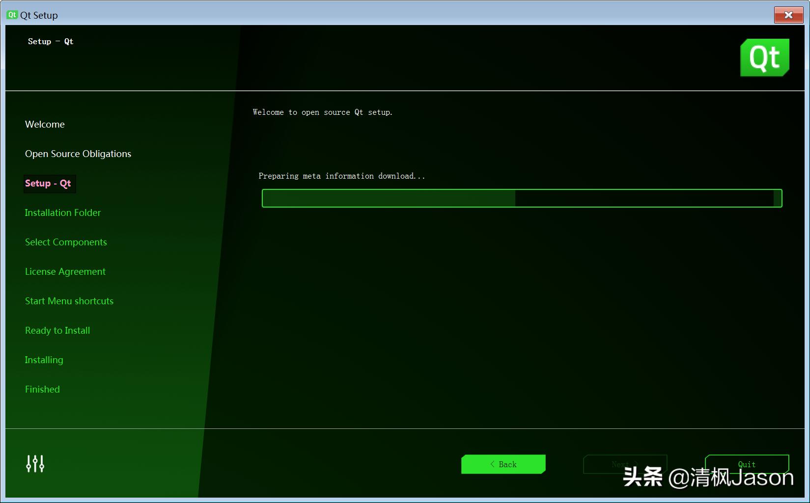 windows平台软件,qt5.9.0安装教程及配置