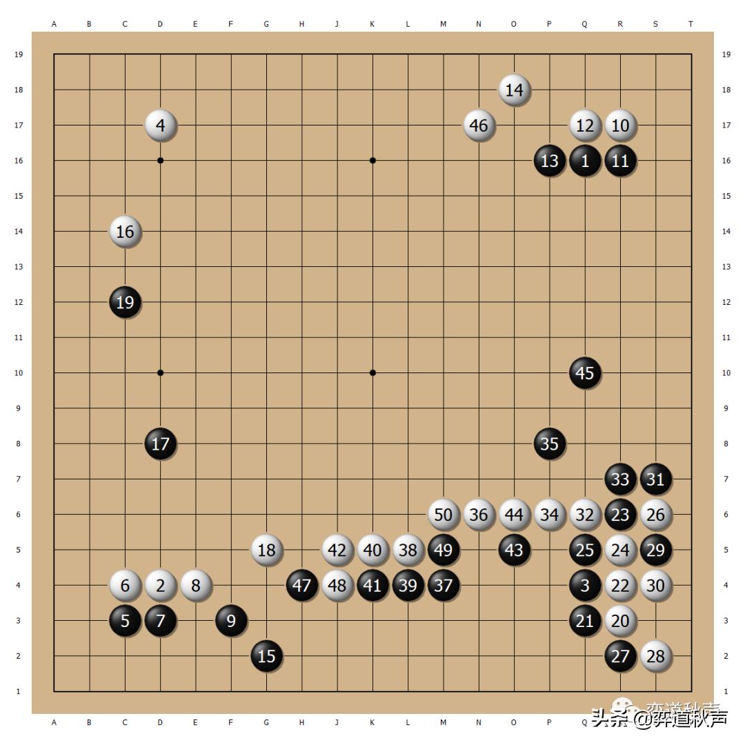 杨鼎新对申真谞围甲第三轮,聂卫平讲解春兰杯李轩豪对申真谞