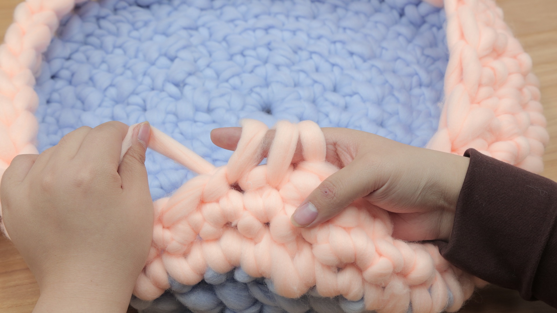 冰岛线能编织什么,冰岛线编织狗窝教程