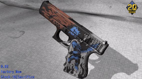 cs20周年皮肤展示,cs皮肤推荐彩蛋