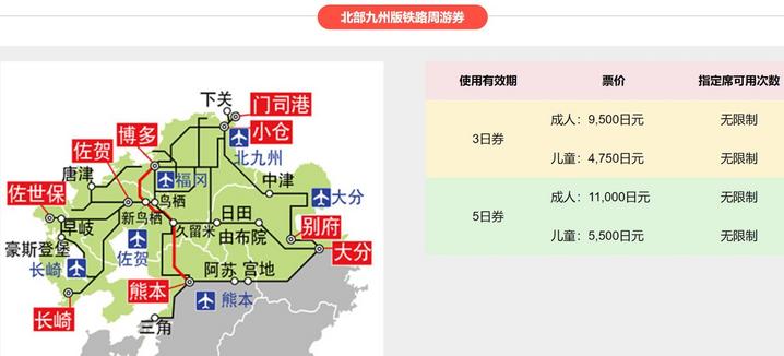 日本九州特急火车,日本九州观光火车攻略