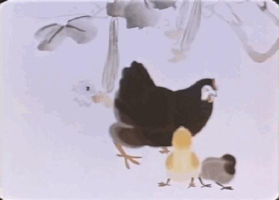 教学画小鸡,鸡蛋绘画入门教程