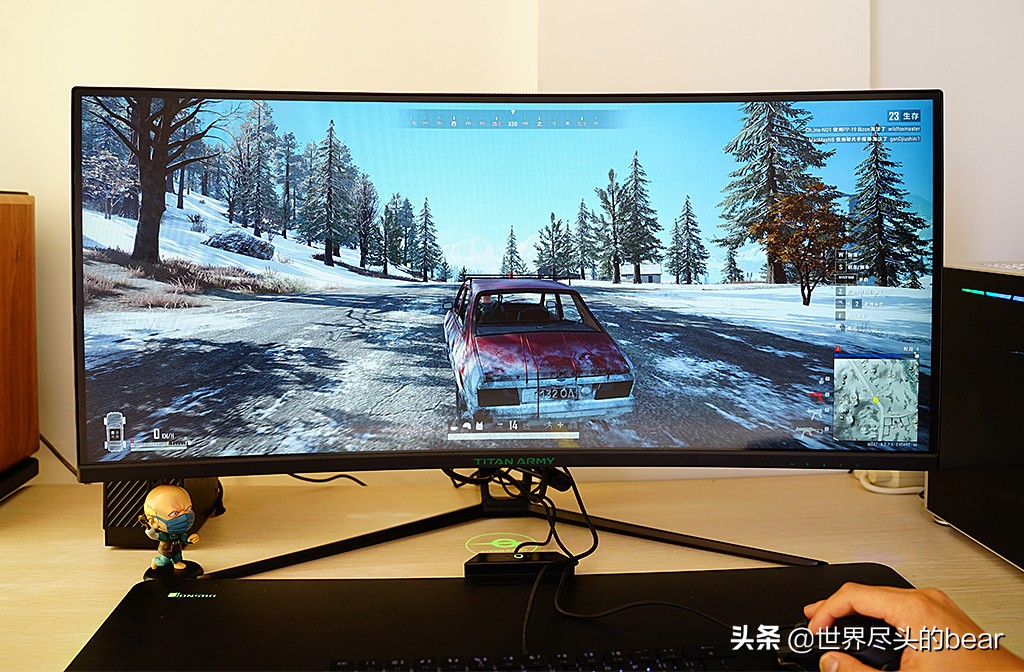 泰坦军团a34qgn曲面带鱼屏实测,泰坦军团a34qgn曲面屏评测
