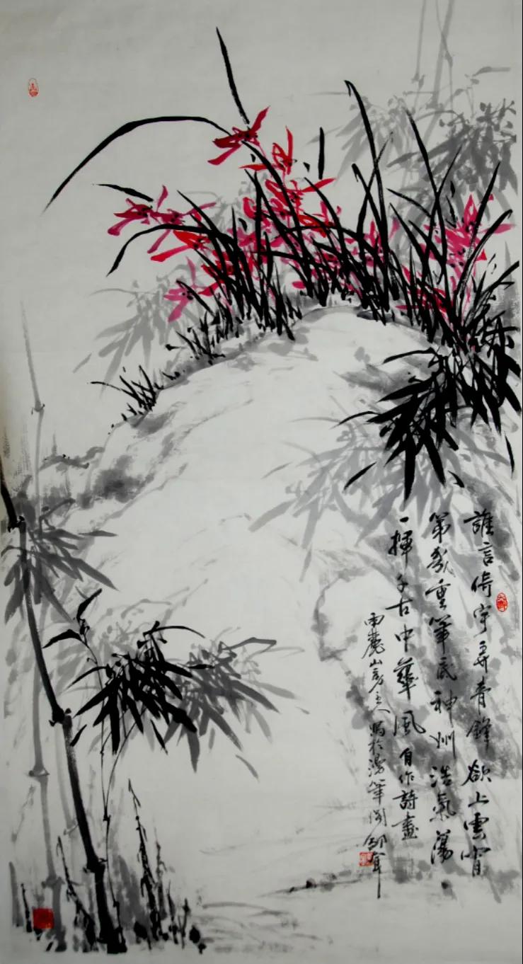 邹大耳写意画作品欣赏,邹大耳写意作品欣赏