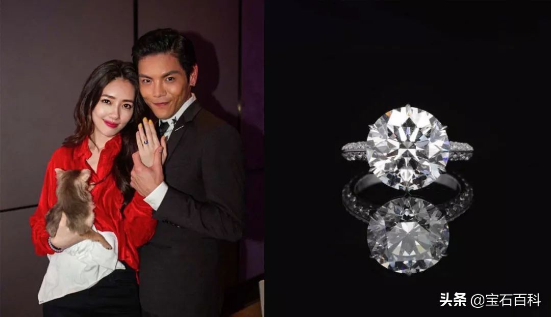 郭碧婷钻戒,郭碧婷婚戒