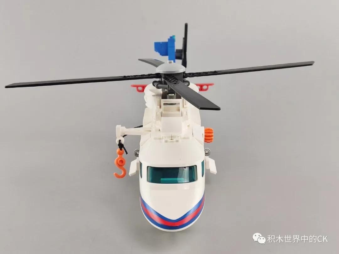 森宝60321救援直升机测评,森宝紧急救援系列